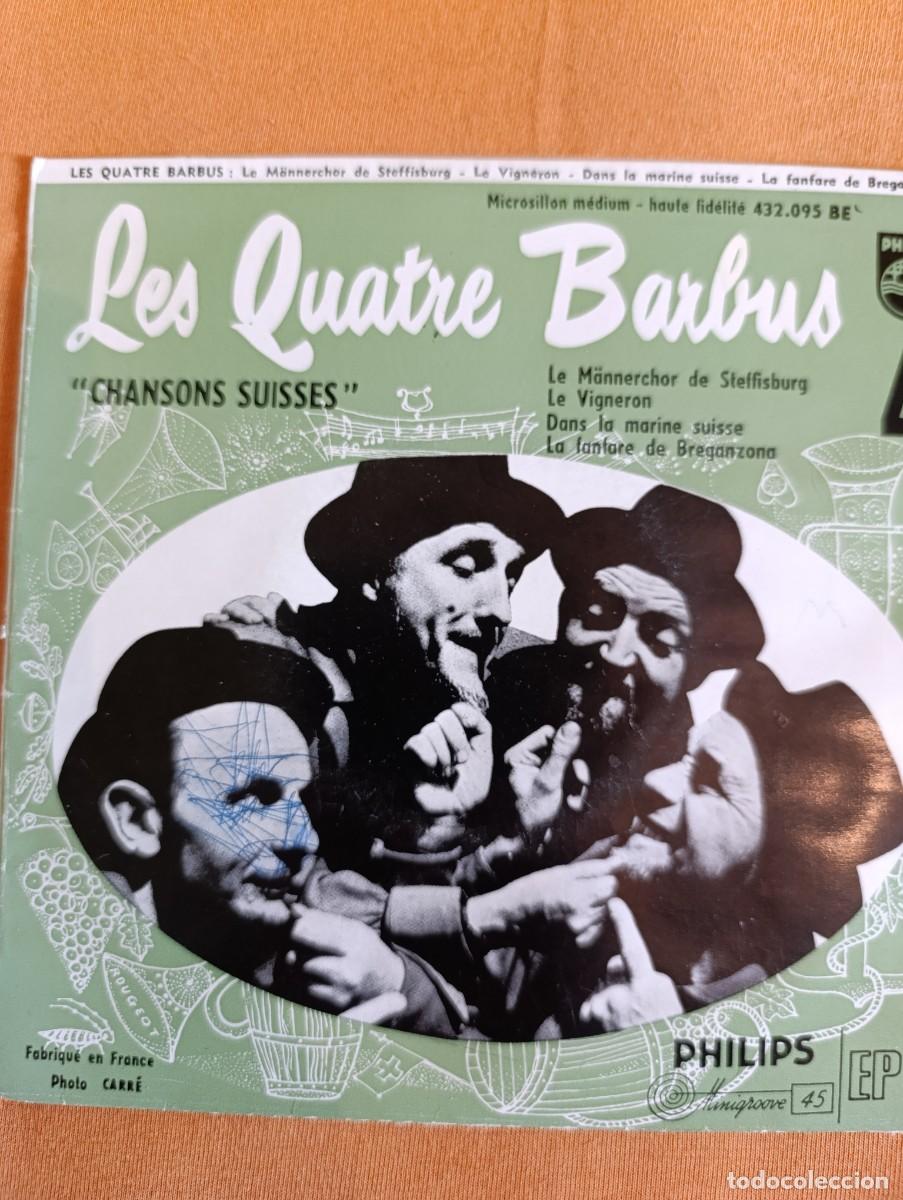 Discos de vinilo: Disco de vinilo Les Quatre Barbus - Foto 2