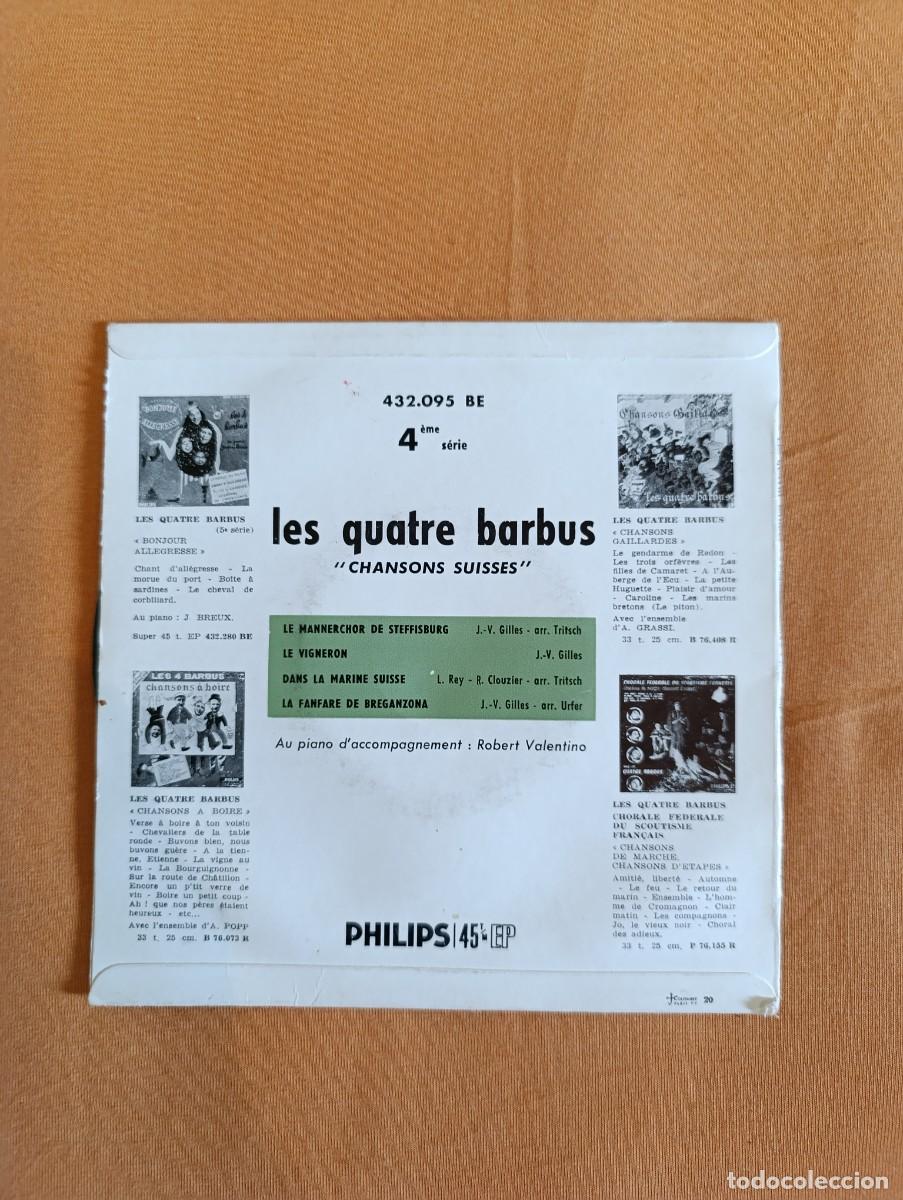 Discos de vinilo: Disco de vinilo Les Quatre Barbus - Foto 4