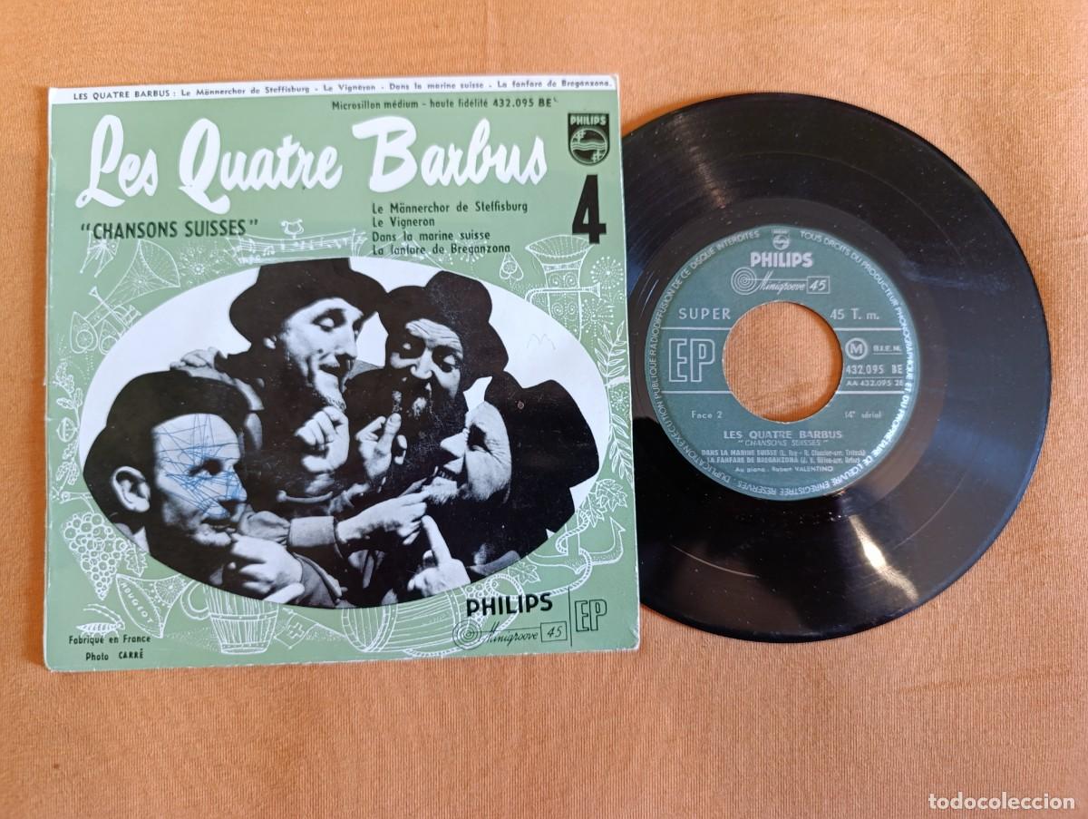 Discos de vinilo: Disco de vinilo Les Quatre Barbus - Foto 6