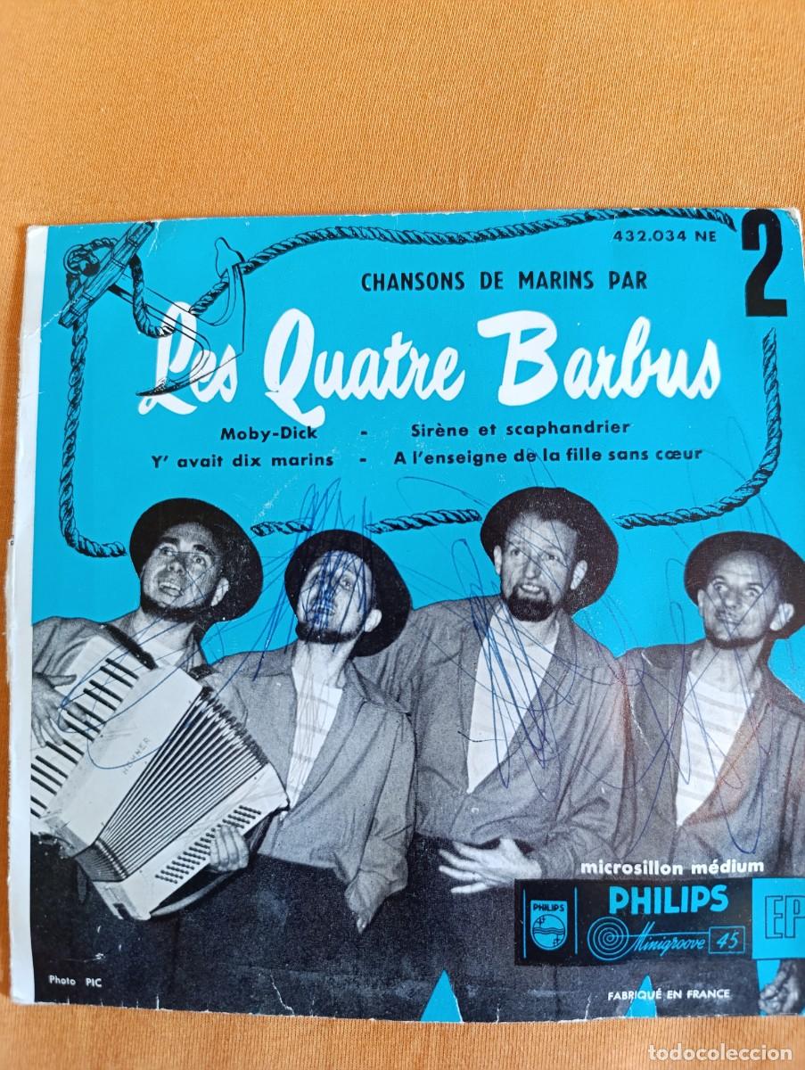 Discos de vinilo: Disco de vinilo Les Quatre Barbus - Foto 2