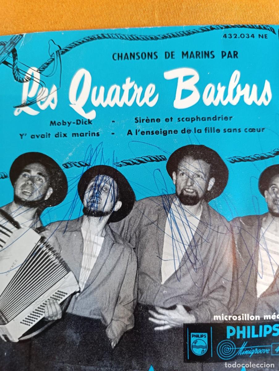 Discos de vinilo: Disco de vinilo Les Quatre Barbus - Foto 3