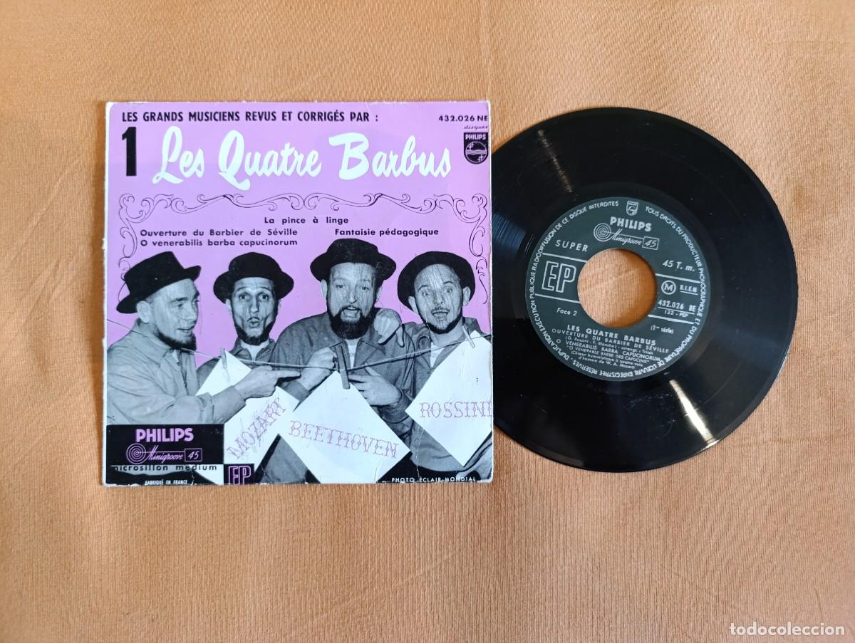 Discos de vinilo: Disco de vinilo Les Quatre Barbus - Foto 5