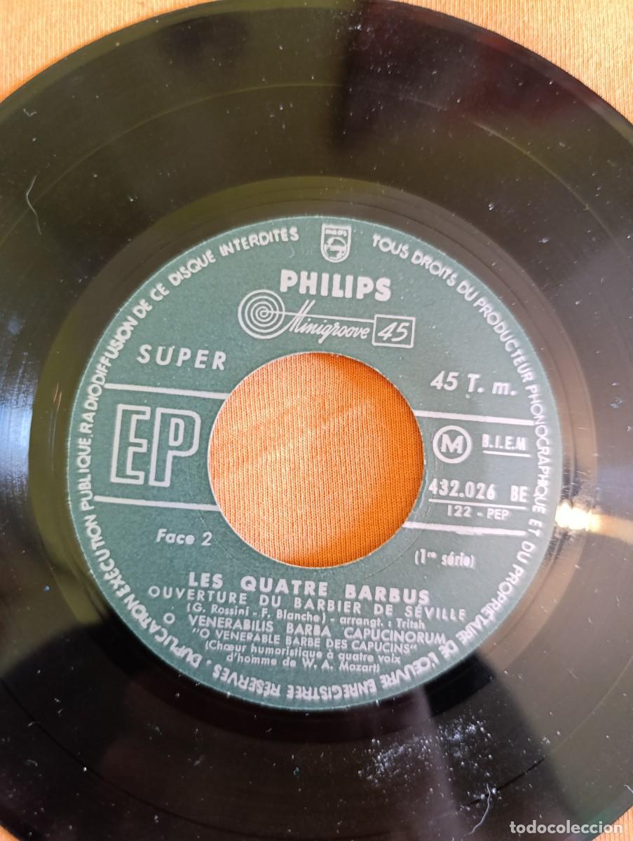 Discos de vinilo: Disco de vinilo Les Quatre Barbus - Foto 7