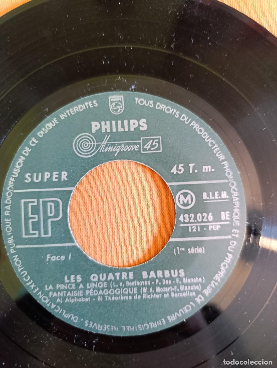 Discos de vinilo: Disco de vinilo Les Quatre Barbus - Foto 8