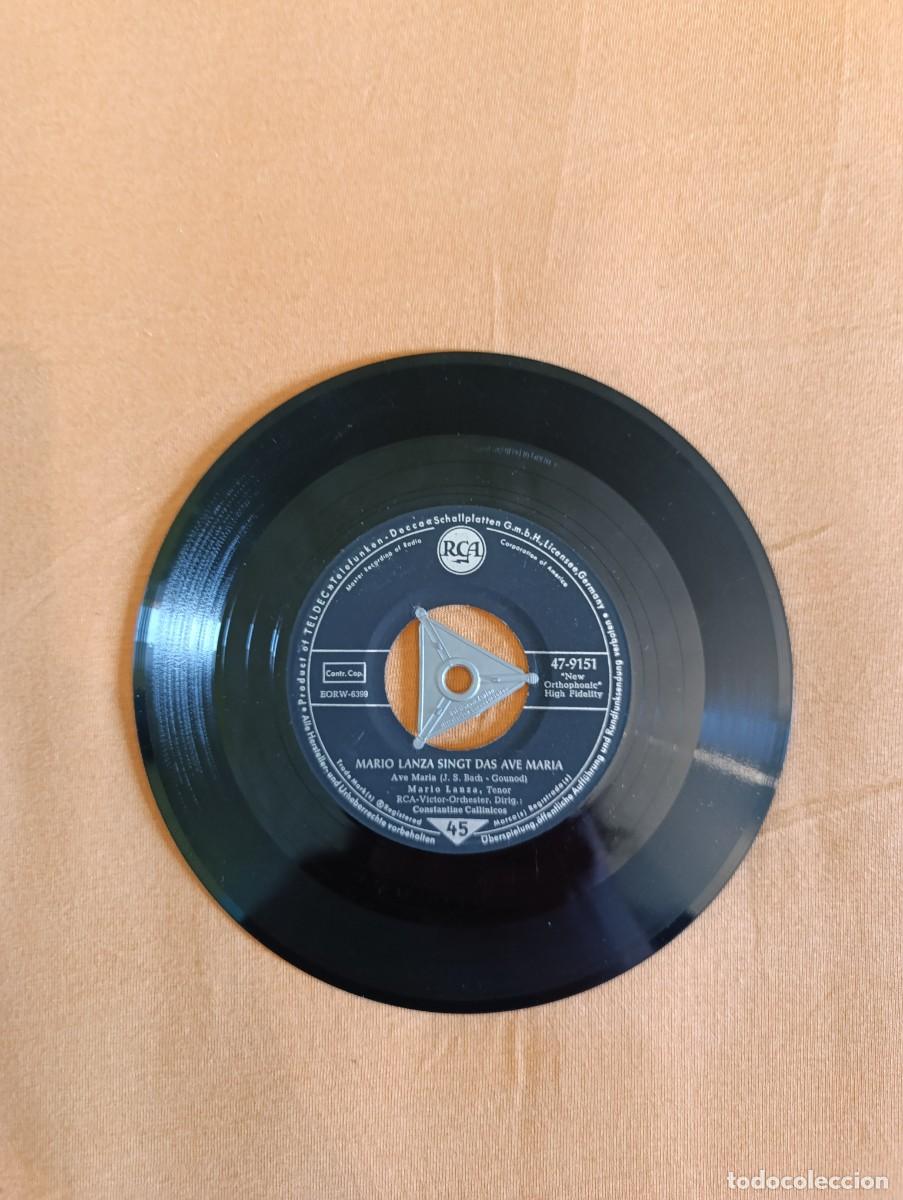 Discos de vinilo: Disco de vinilo Mario Lanza *Ave Maria* - Foto 1