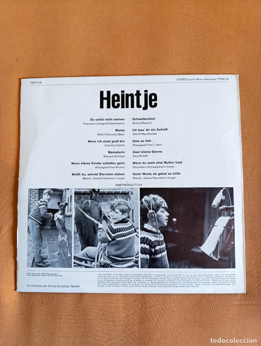 Discos de vinilo: Disco de vinilo Heintje - Foto 3