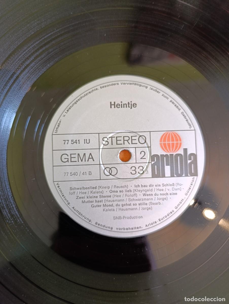 Discos de vinilo: Disco de vinilo Heintje - Foto 7