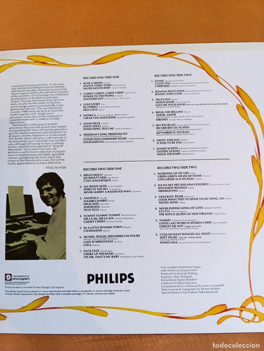Discos de vinilo: Disco de vinilo Franz Lambert &ndash; Spotlight On Hammond - Foto 8