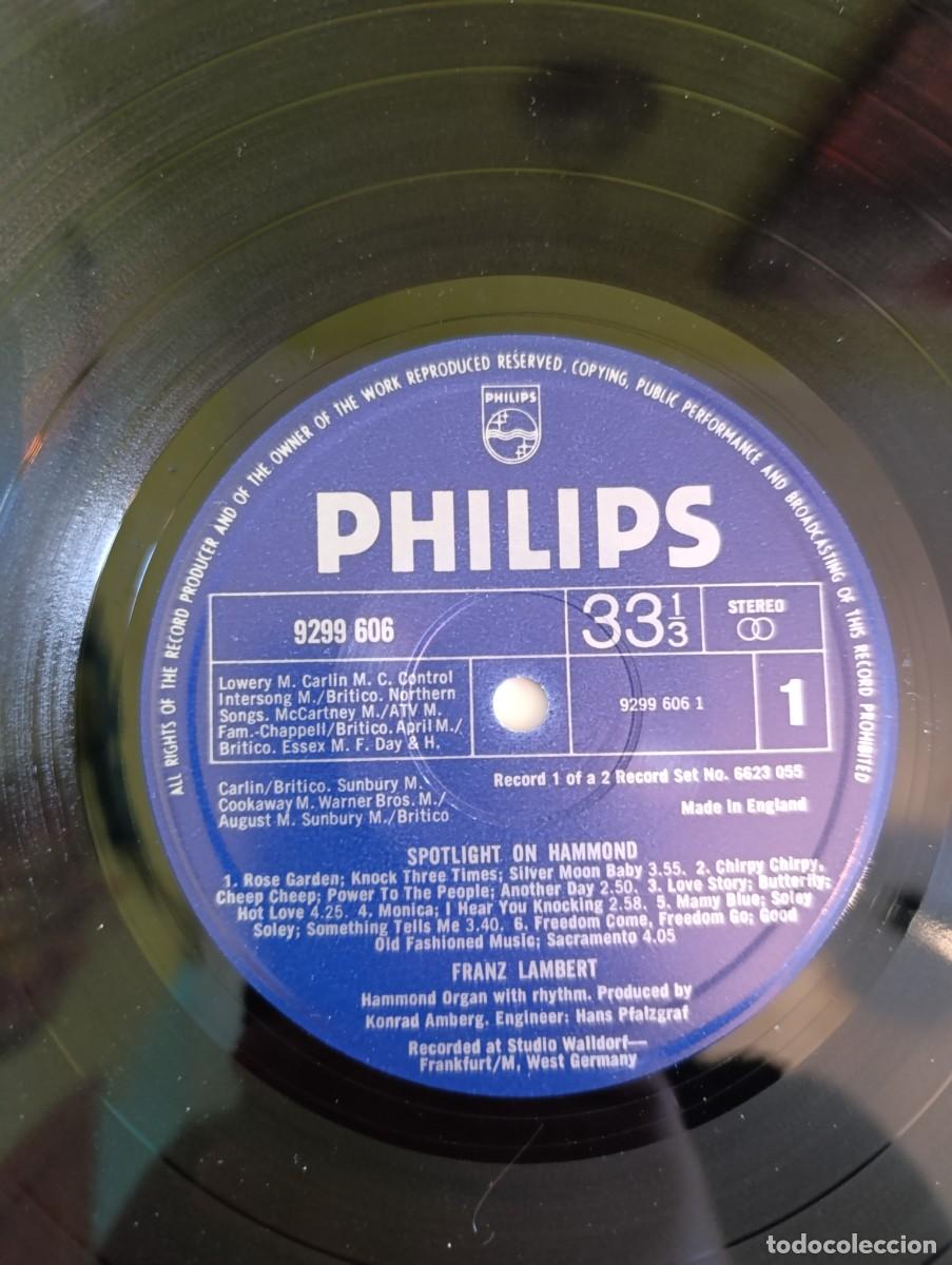Discos de vinilo: Disco de vinilo Franz Lambert &ndash; Spotlight On Hammond - Foto 10