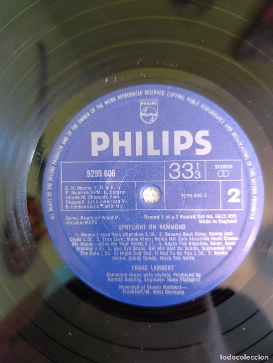 Discos de vinilo: Disco de vinilo Franz Lambert &ndash; Spotlight On Hammond - Foto 11