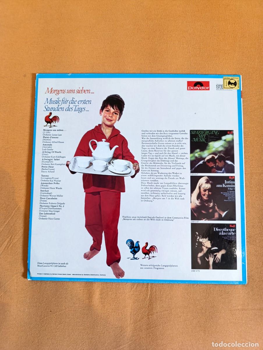 Discos de vinilo: Disco de vinilo Morgens umi sieben... - Foto 3
