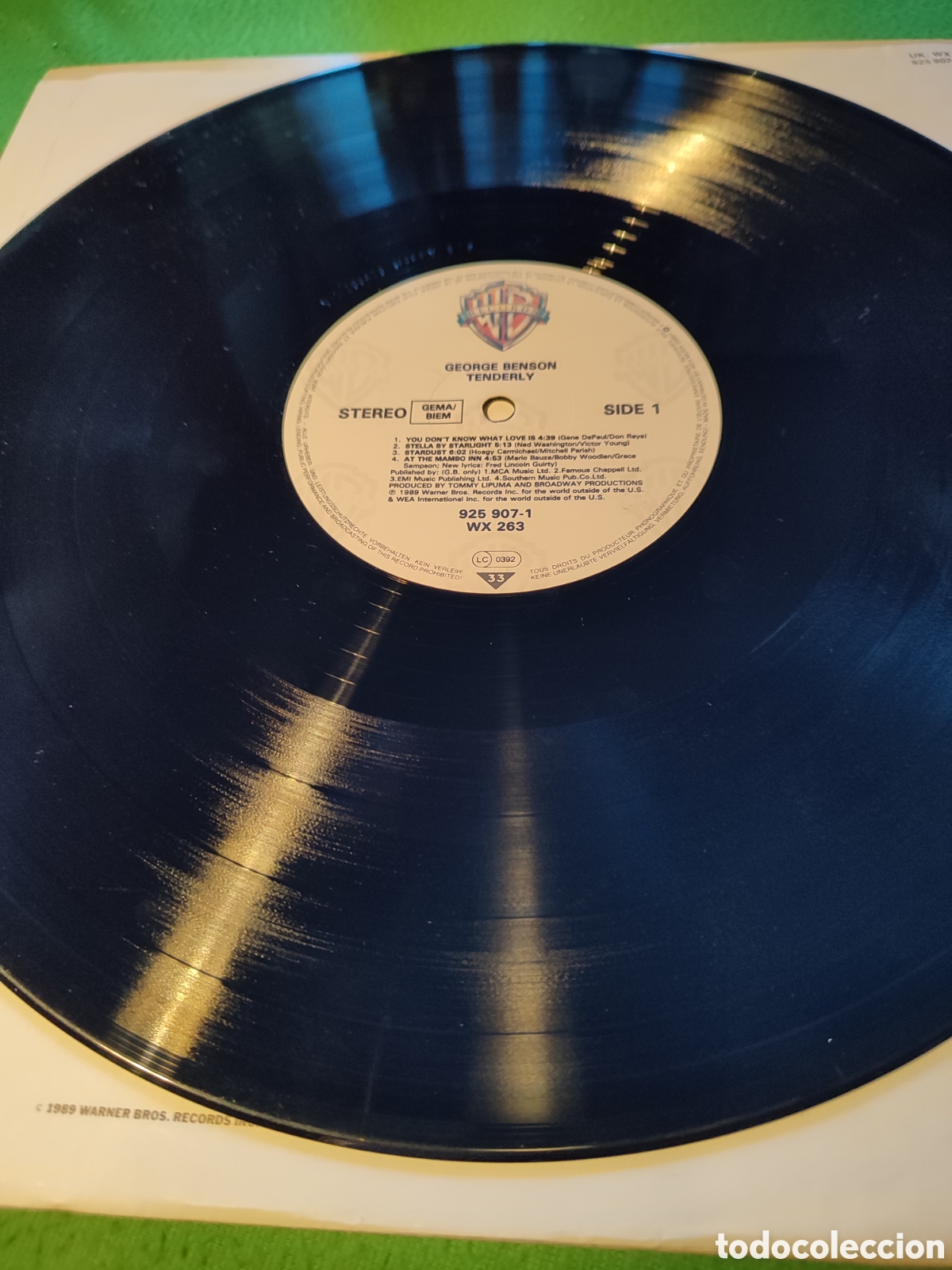 Discos de vinilo: George Benson - Tenderly - Foto 3