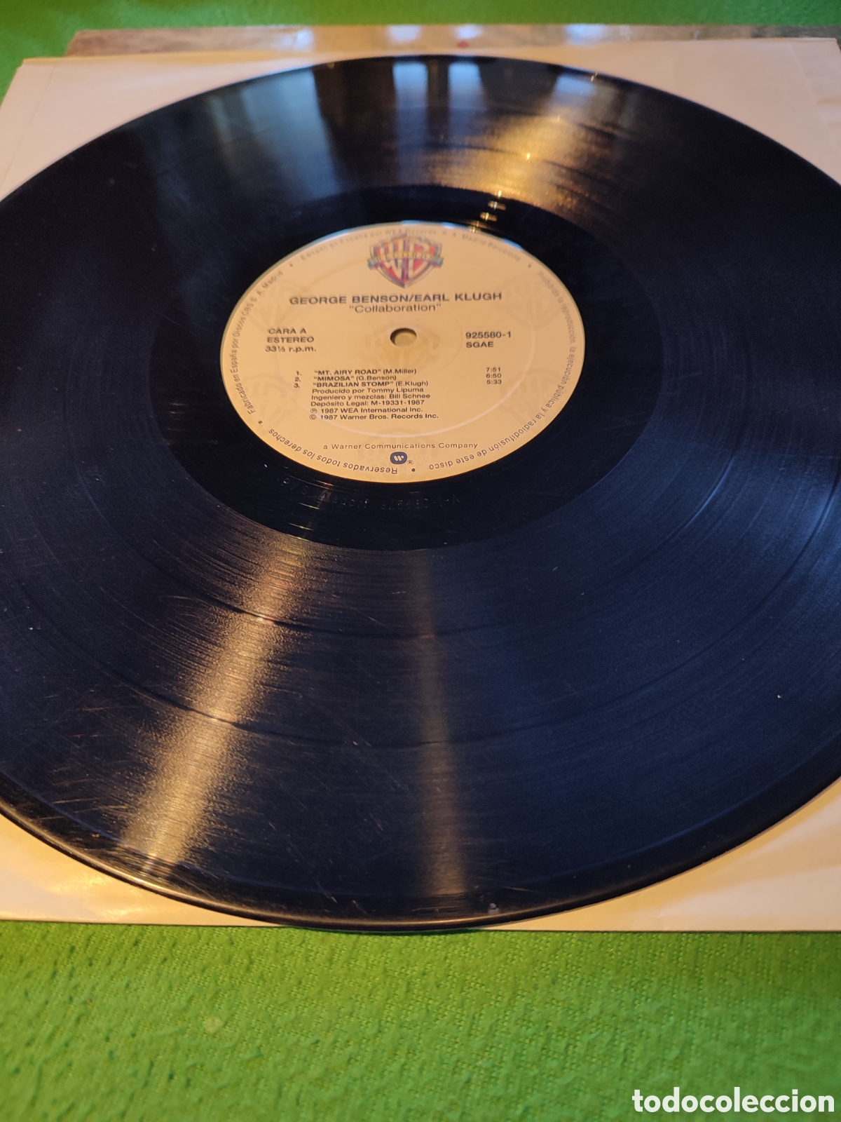 Discos de vinilo: George Benson/ Earl Klugh - Collaboration - Foto 3