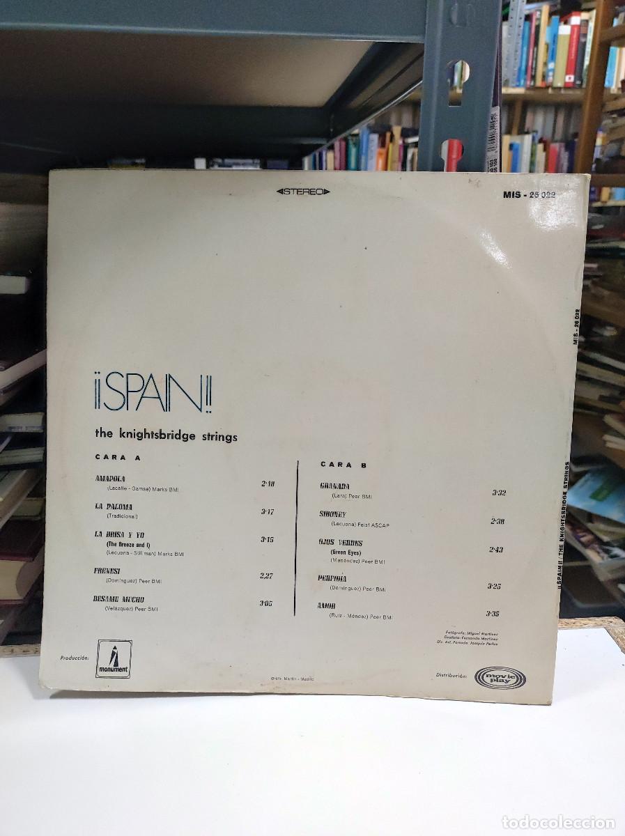 Discos de vinilo: The Knightsbridge Strings &ndash; &iexcl;&iexcl;Spain!! - Foto 2
