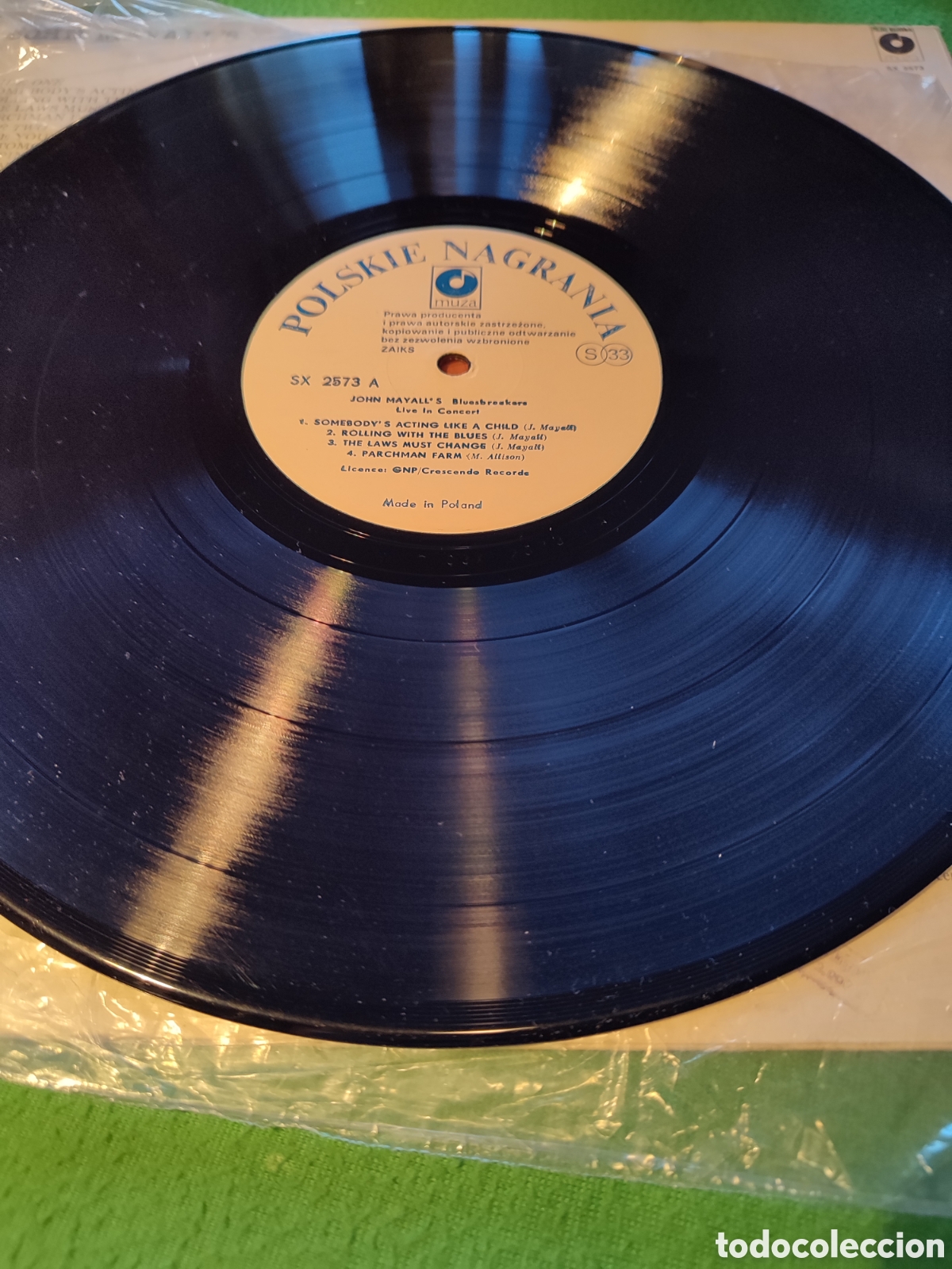 Discos de vinilo: John Mayall - Live in Concert - Foto 3