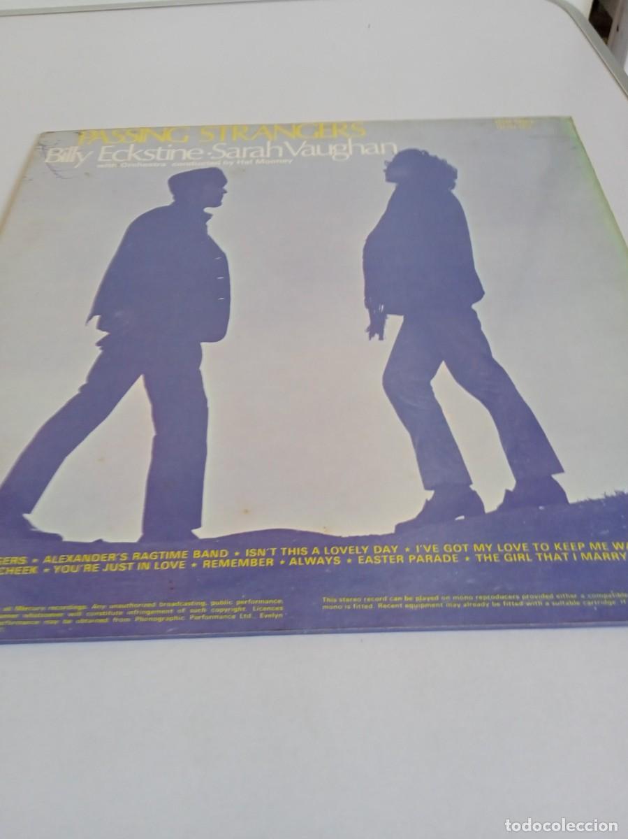 Discos de vinilo: BILLY ECKSTINE - SARAH VAUGHAN Passing Strangers - Foto 2