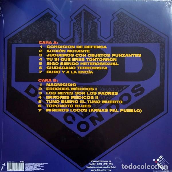 Discos de vinilo: DEF CON DOS Armas Pal Pueblo (LP) - Foto 2