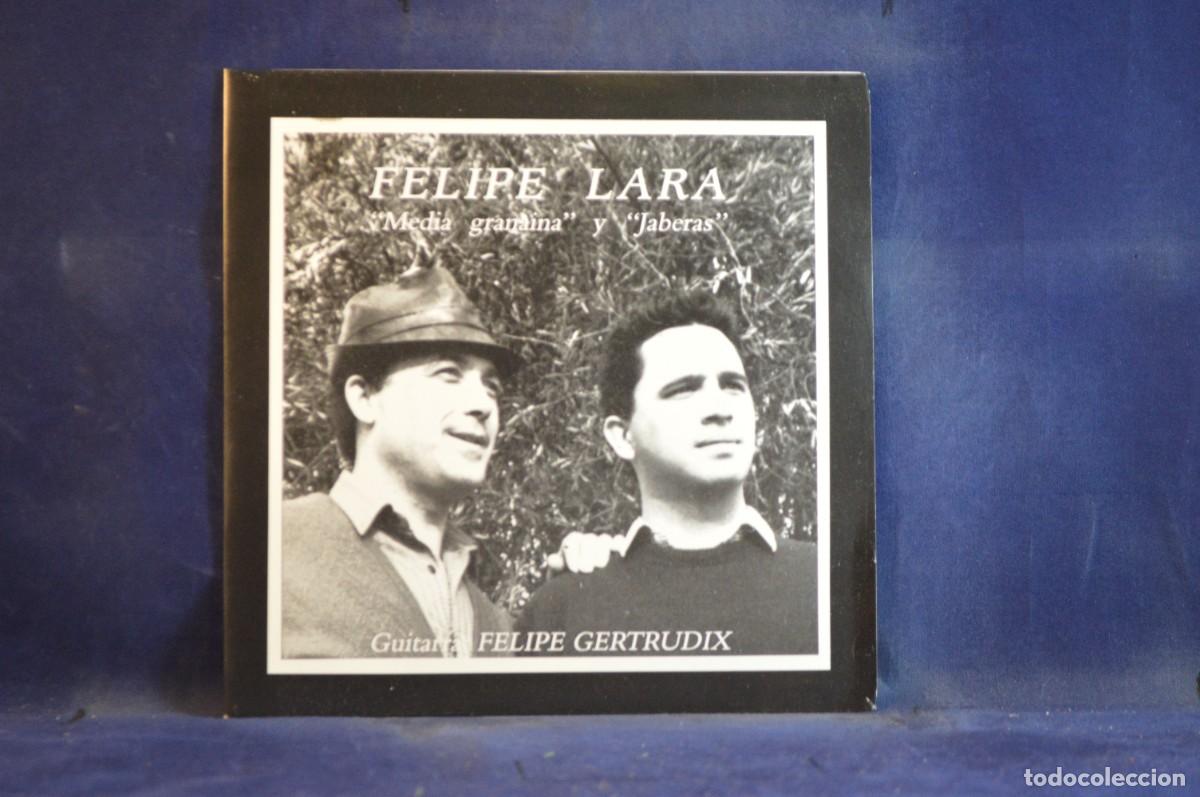 Discos de vinilo: FELIPE LARA &ndash; CANTES DE MALAGA Y GRANADA - SINGLE - Foto 1