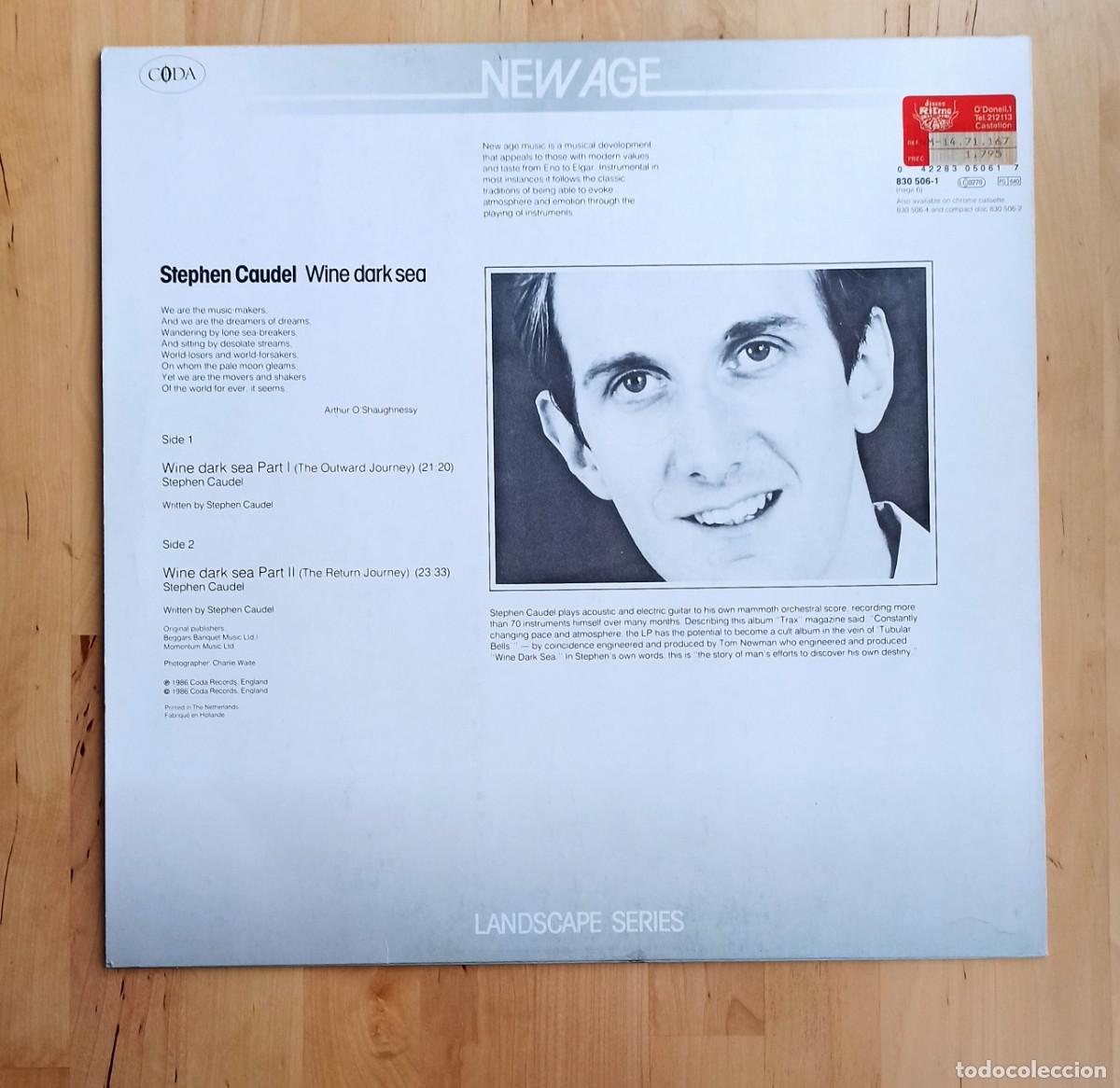 Discos de vinilo: Stephen Caudel - Wine Dark Sea - Vinilo - Foto 2