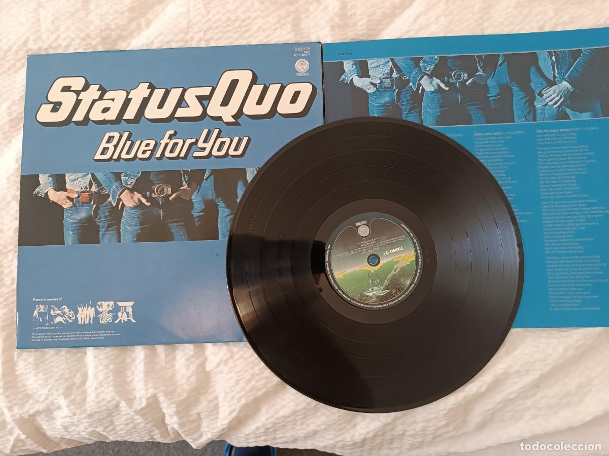Discos de vinilo: Status Quo &ndash; Blue For You LP 1976 GERMANY - Foto 2
