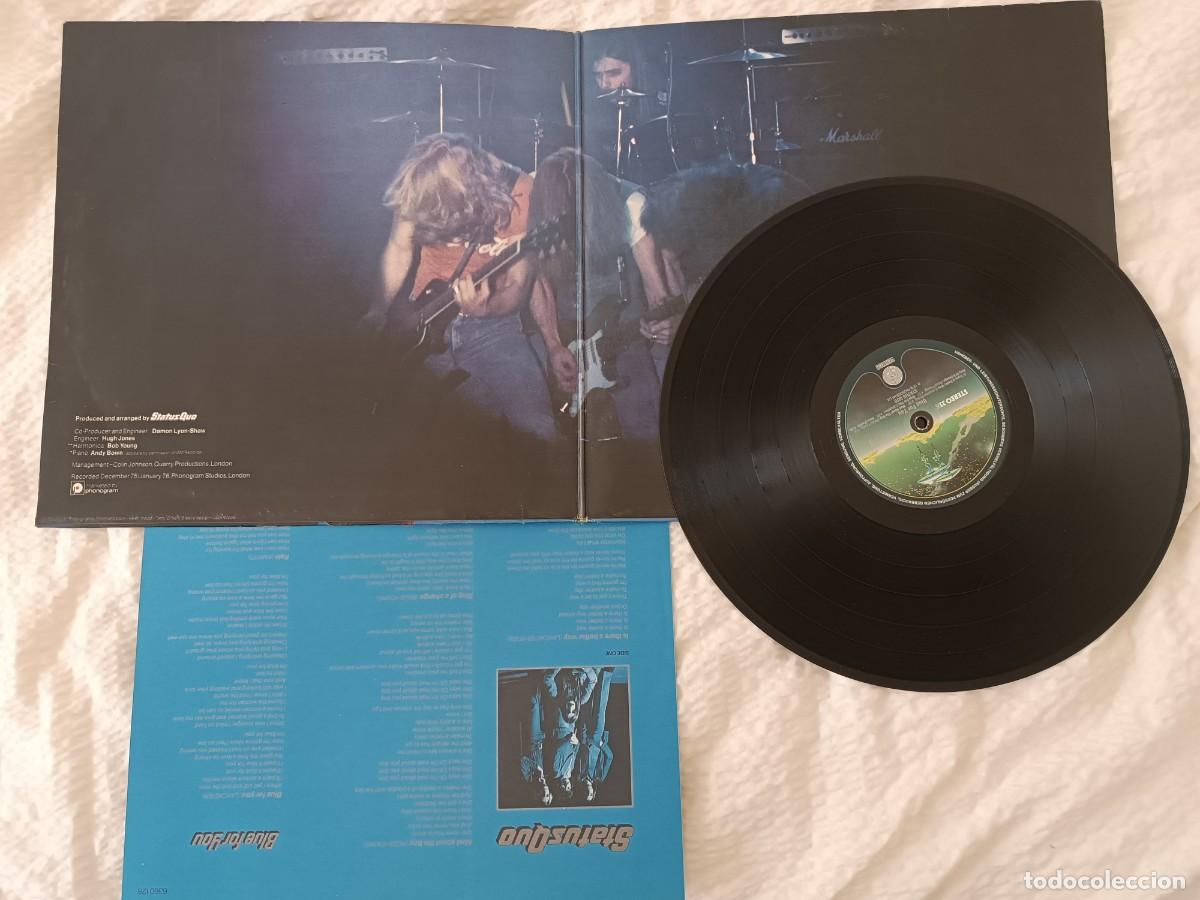 Discos de vinilo: Status Quo &ndash; Blue For You LP 1976 GERMANY - Foto 3
