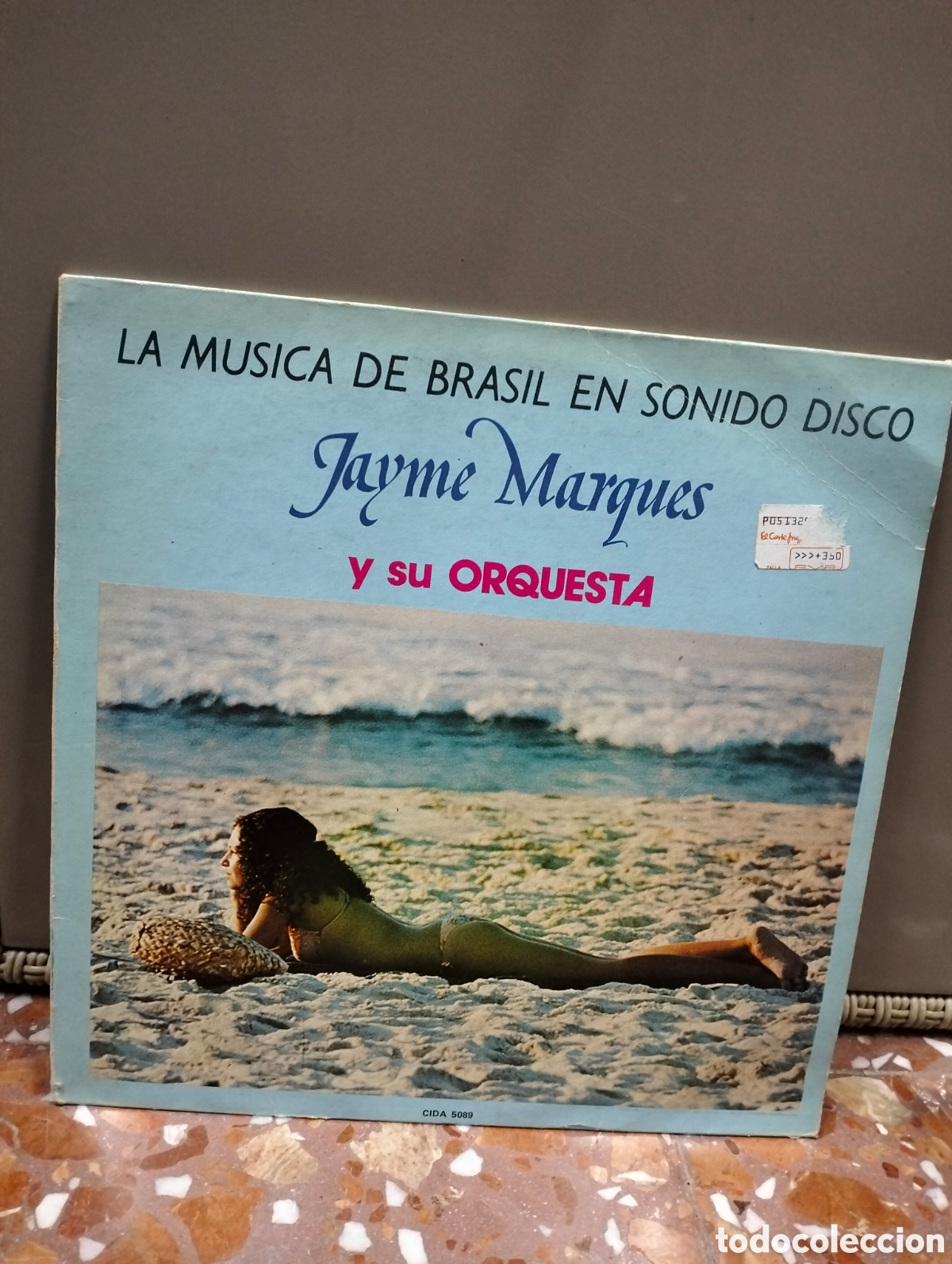 Disques de vinyle: Jayme Marques y su orquesta - La m&uacute;sica de brasil en sonido disco - disco vinilo 1982