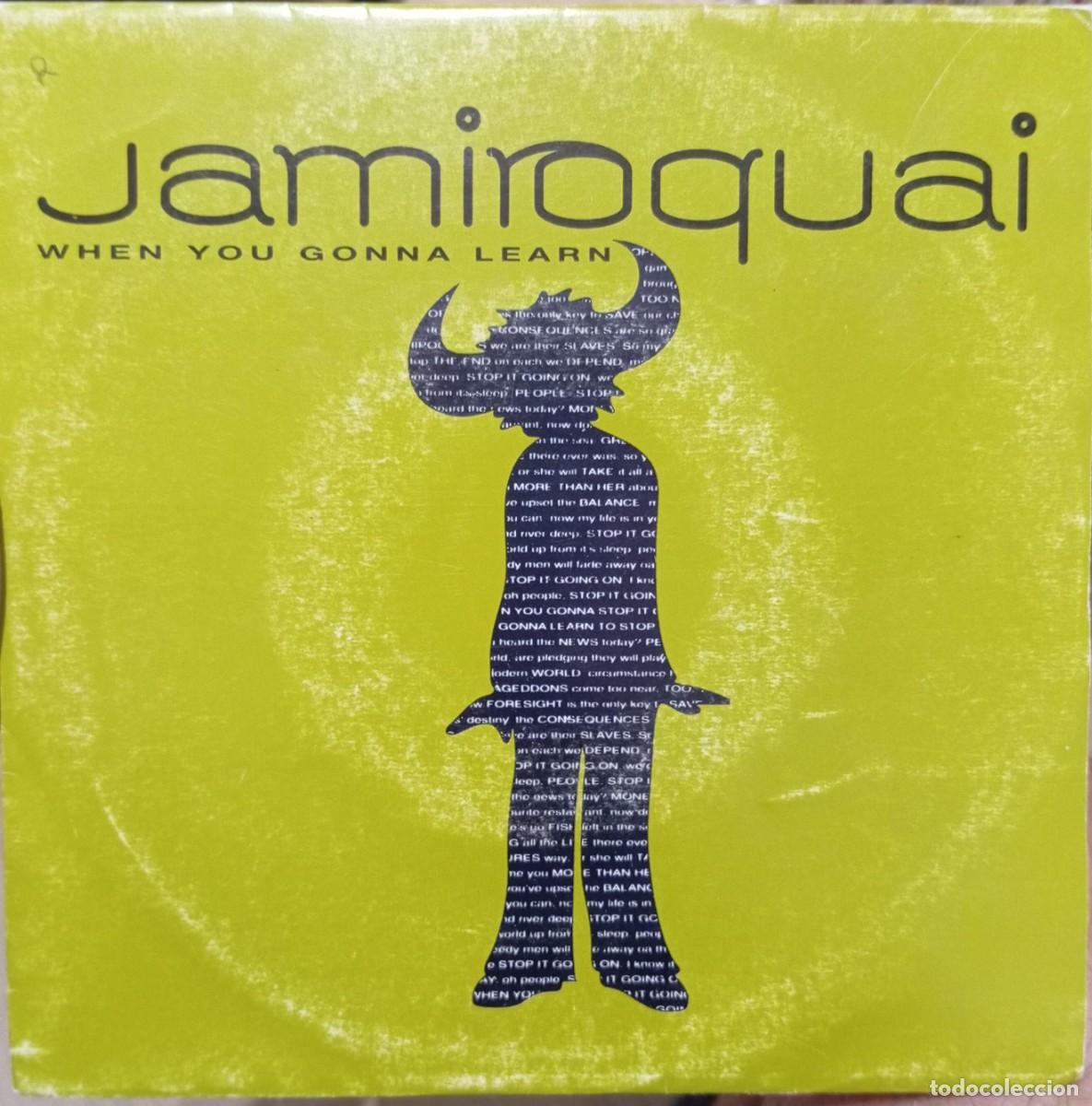 Discos de vinilo: JAMIROQUAI - WHEN YOU GONNA LEARN - Foto 1