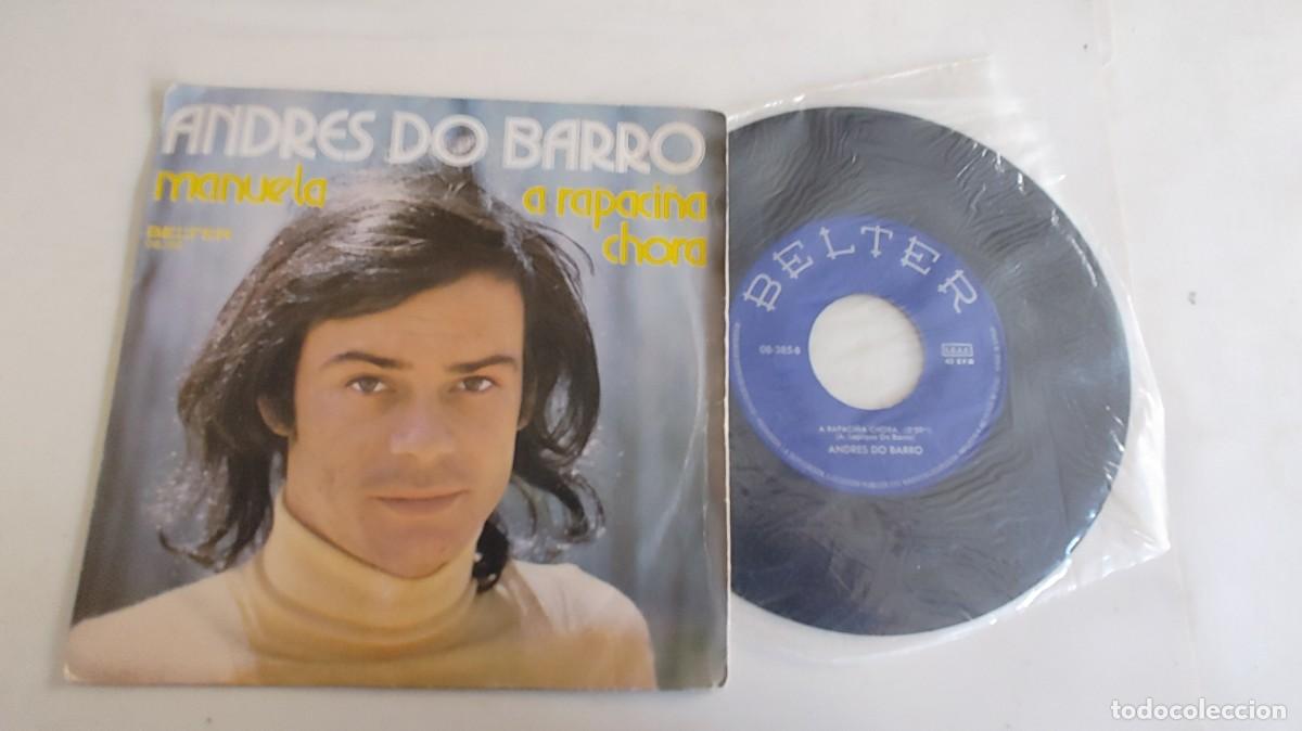 Discos de vinilo: ANDRES DO BARRO-SINGLE MANUELA - Foto 1