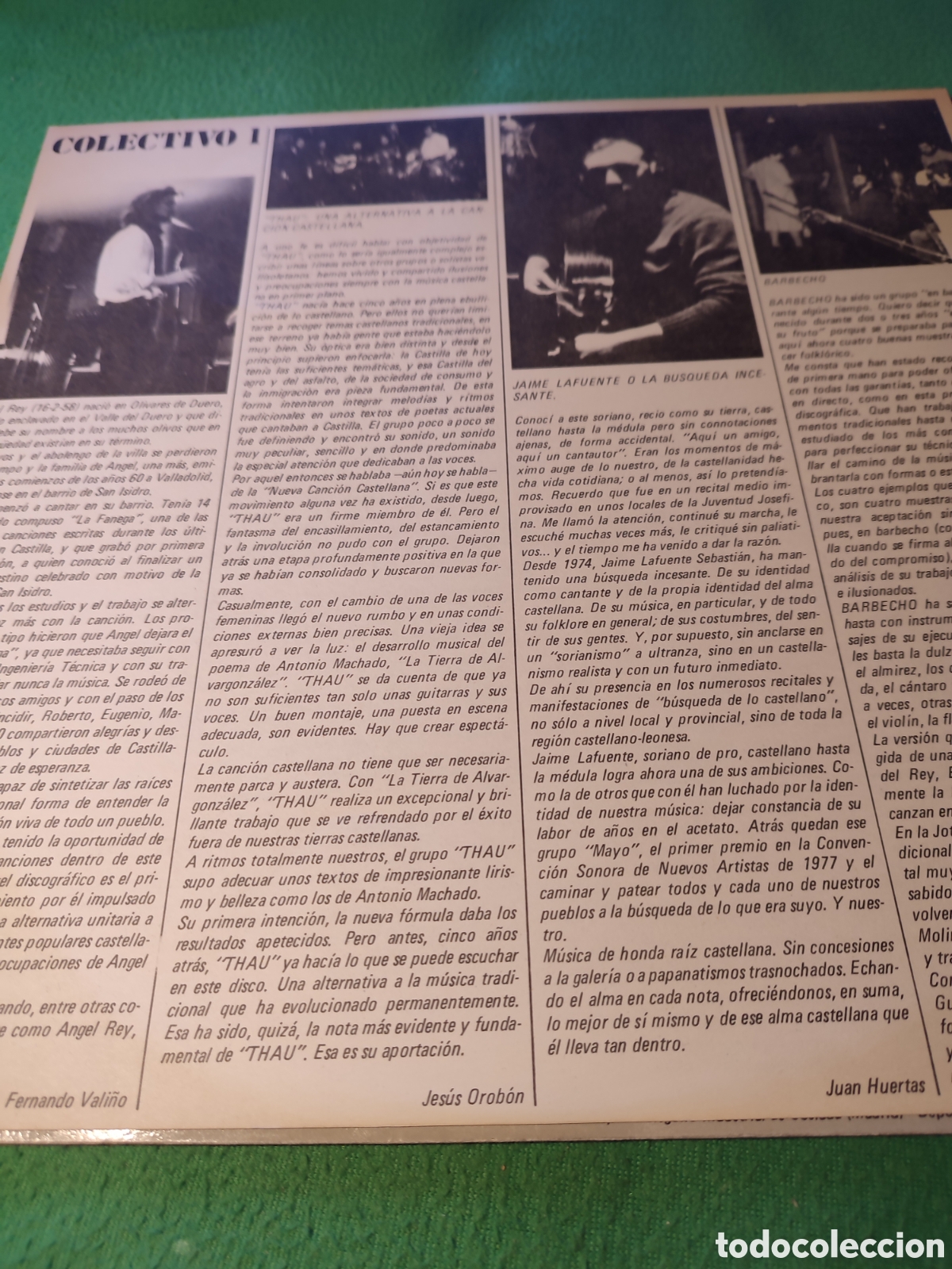 Discos de vinilo: Colectivo 1 - Varios autores - Foto 2