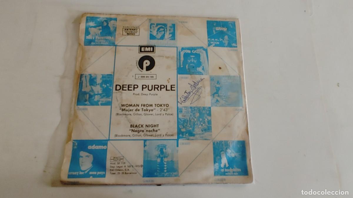 Discos de vinilo: DEEP PURPLE-SINGLE WOMAN FROM TOKYO - Foto 2