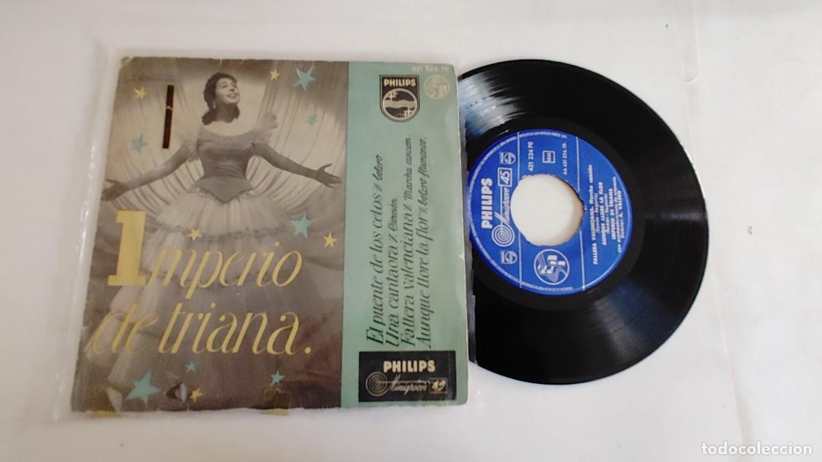 Discos de vinilo: IMPERIO DE TRIANA-EP EL PUENTE DE LOS CELOS +3 - Foto 1