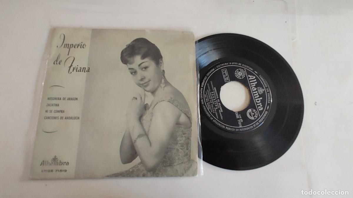 Discos de vinilo: IMPERIO DE TRIANA-EP MESONERA DE ARAGON +3 - Foto 1