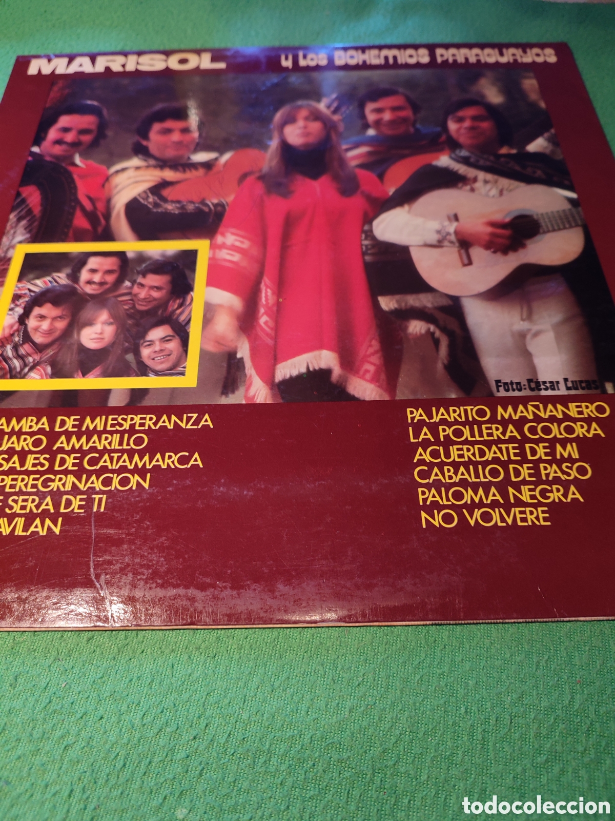 Discos de vinilo: Marisol y Los Bohemios Paraguayos - Same - Foto 2