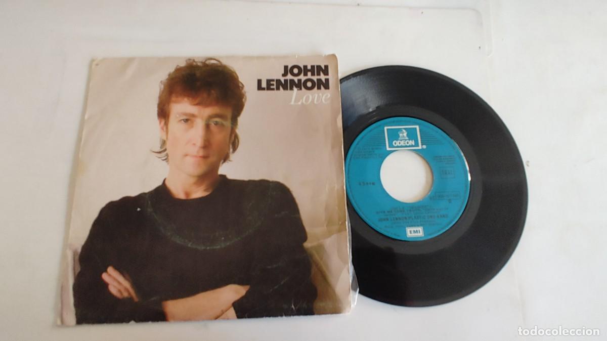 Discos de vinilo: JOHN LENNON-SINGLE LOVE - Foto 1