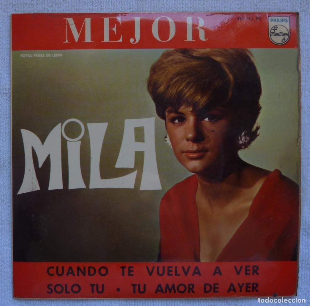 Discos de vinilo: MILA // MEJOR+3 // 1966 // EP - Foto 1