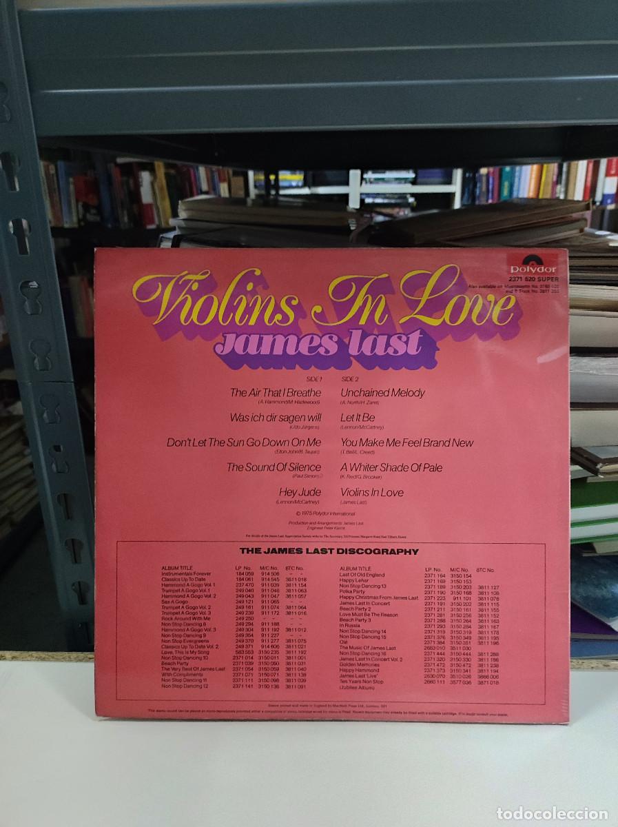 Discos de vinilo: James Last &ndash; Violins In Love - Foto 2