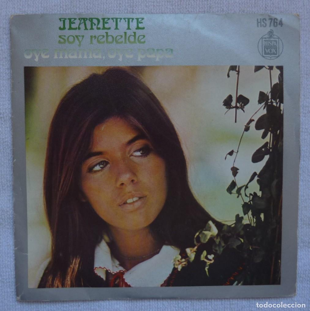 Discos de vinilo: JEANETTE // SOY REBELDE // 1971 // SINGLE - Foto 1