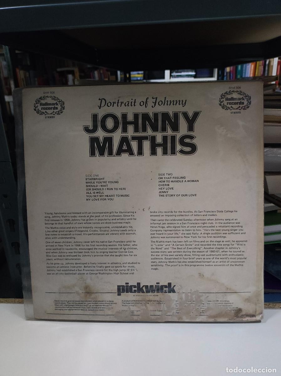 Discos de vinilo: Johnny Mathis &ndash; Portrait Of Johnny - Foto 2