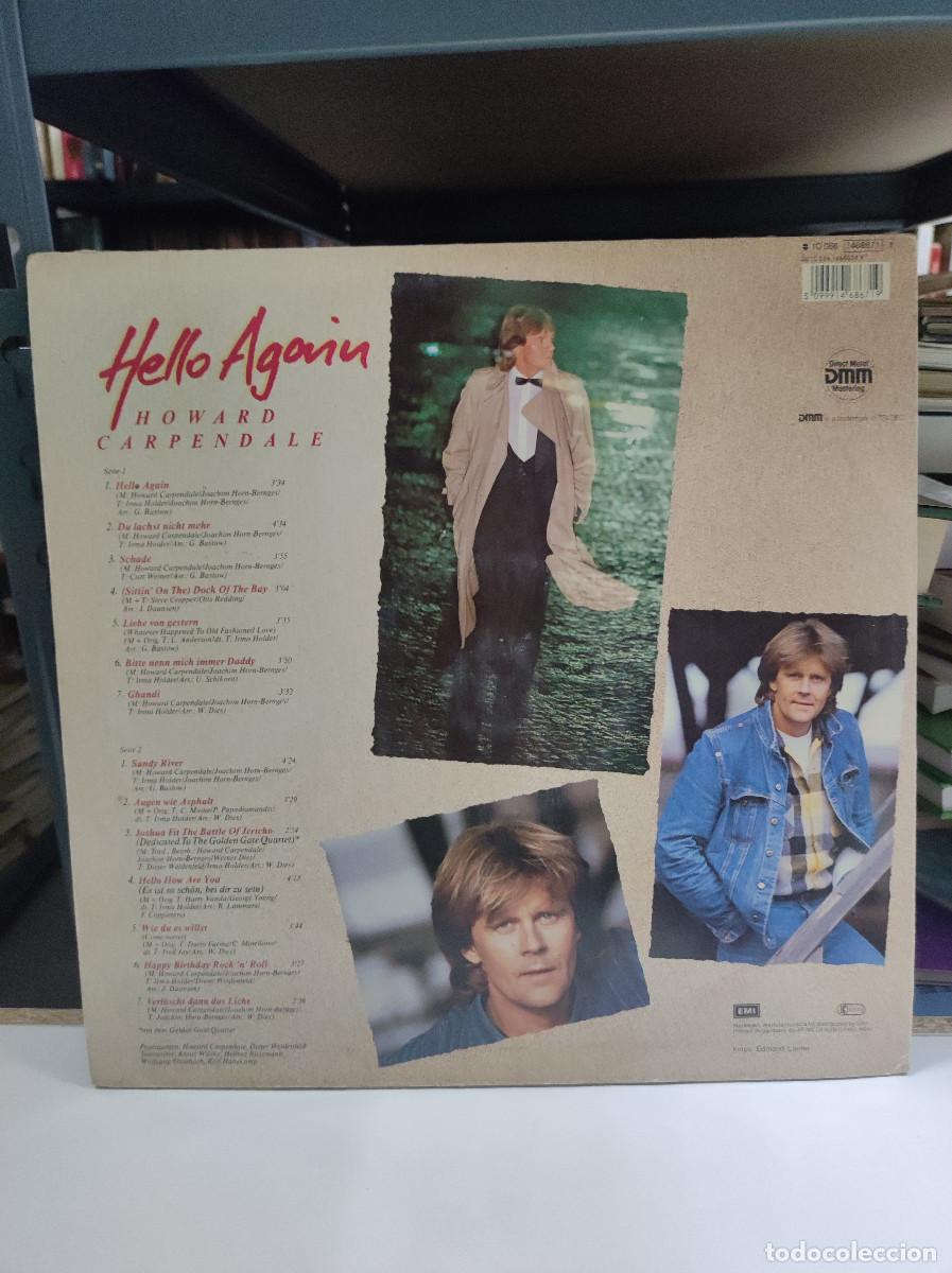 Discos de vinilo: Howard Carpendale &ndash; Hello Again - Foto 2