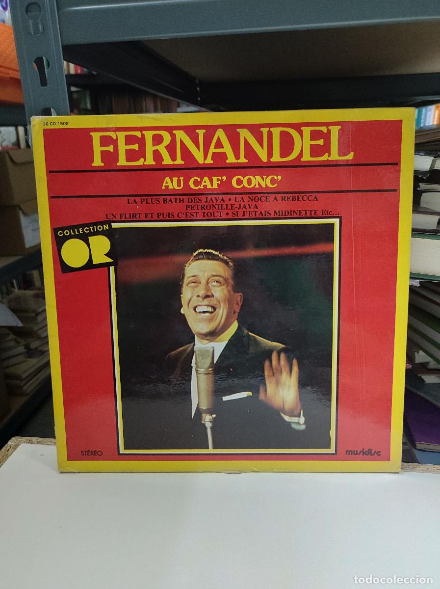 Discos de vinilo: Fernandel &ndash; Au Caf Conc - Foto 1