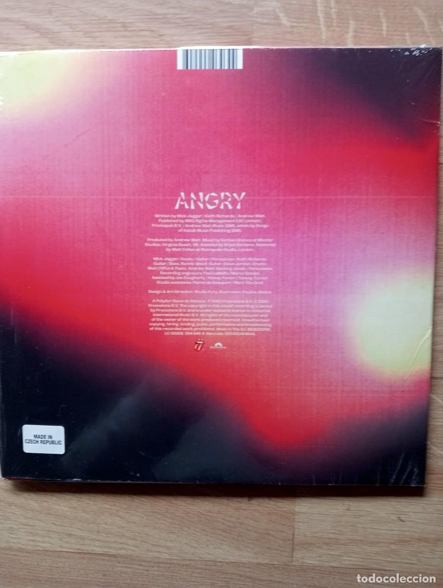 Discos de vinilo: Rolling Stones - Angry (10&rdquo;, S/Sided, Single, Etch) 2023 - Foto 2