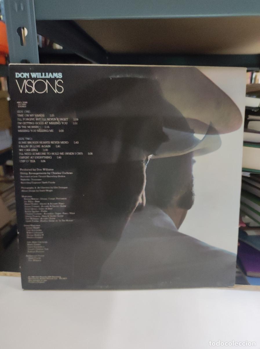 Discos de vinilo: Don Williams &ndash; Visions - Foto 2