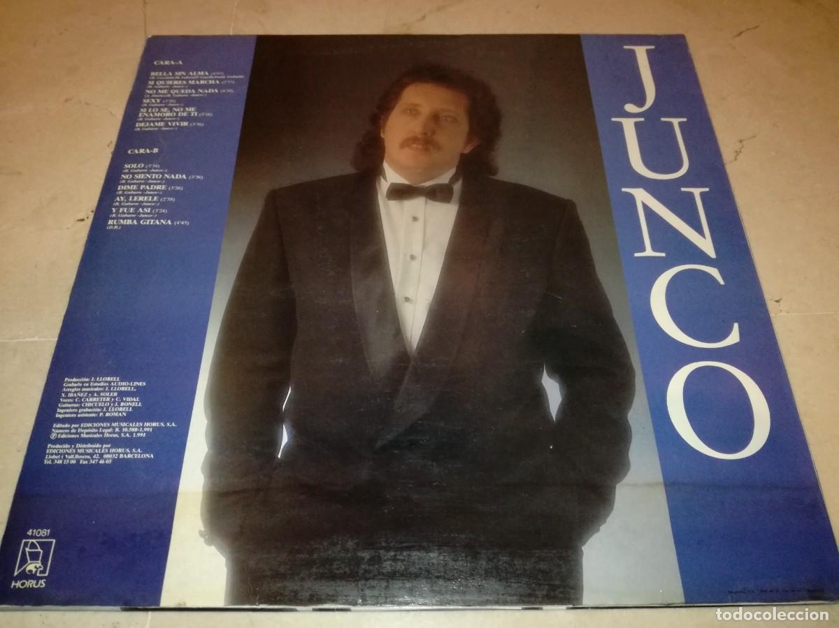 Discos de vinilo: JUNCO-BELLA SIN ALMA-ORIGINAL 1991 - Foto 2