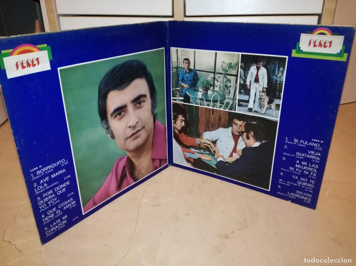 Discos de vinilo: PERET-ORIGINAL 1971-GATEFOLD-ARIOLA-PORTADA PLATEADA - Foto 3