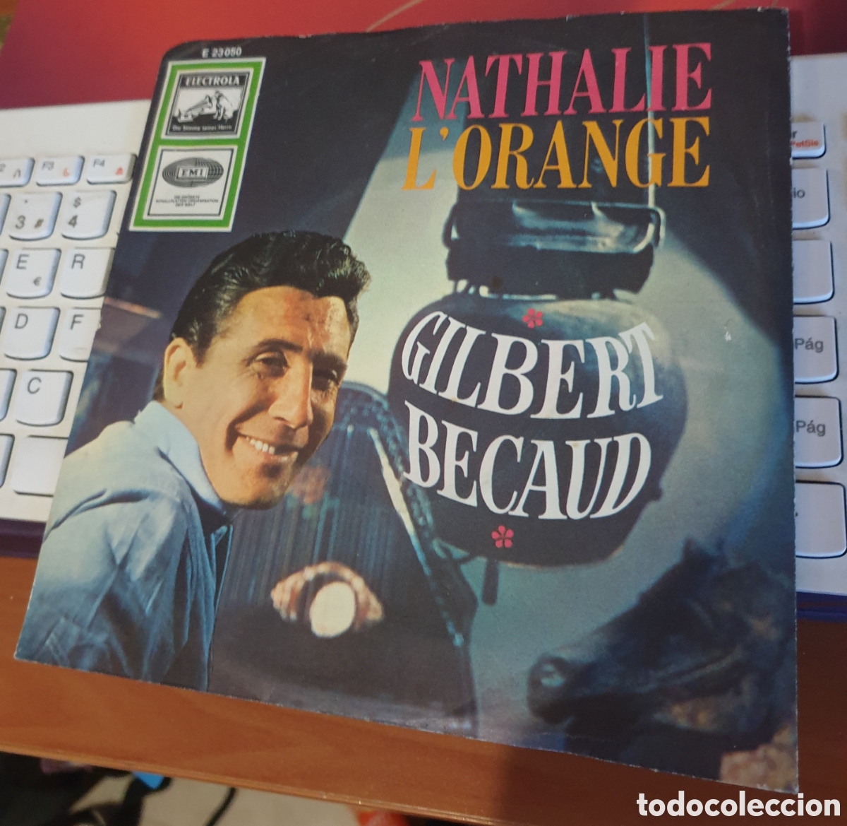 Discos de vinilo: Gilbert Becaud &middot; Nathalie - Foto 1