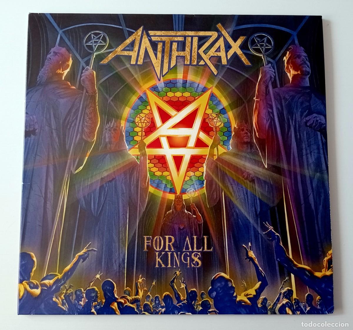 Discos de vinilo: LP ANTHRAX - FOR ALL KINGS - Foto 1