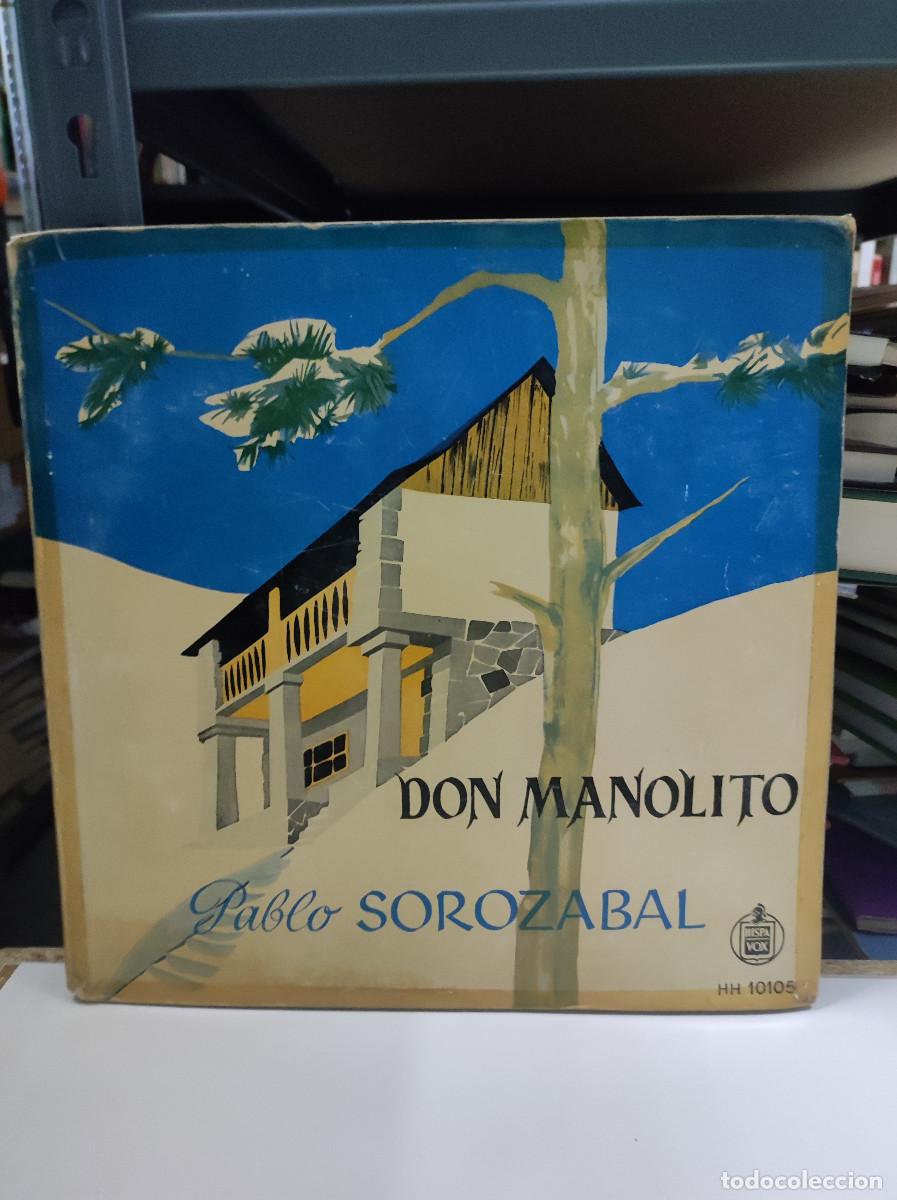 Discos de vinilo: Pablo Sorozabal &ndash; Don Manolito - Foto 1
