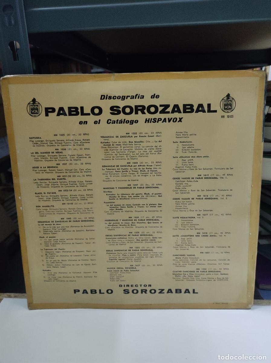 Discos de vinilo: Pablo Sorozabal &ndash; Don Manolito - Foto 2