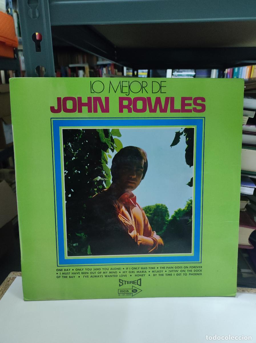 Discos de vinilo: John Rowles &ndash; Lo Mejor De John Rowles - Foto 1