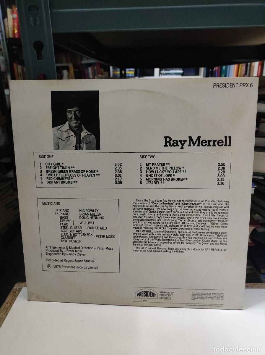 Discos de vinilo: Ray Merrell &ndash; Disco Country Style - Foto 2